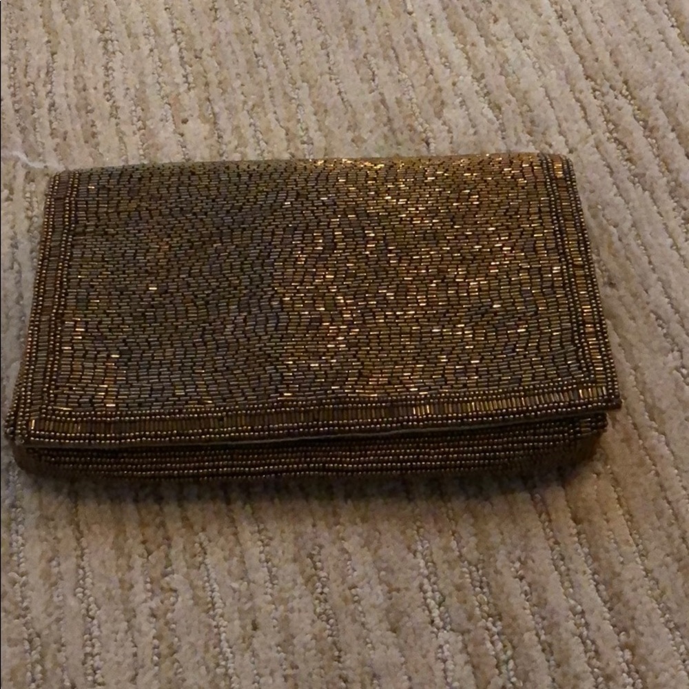 Beaded evening bag